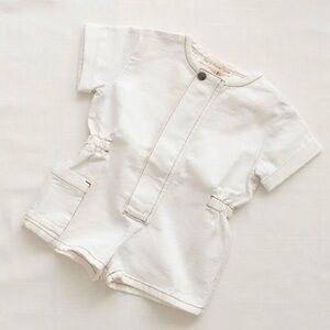 Fin & Vince Short Painter Jumpsuit